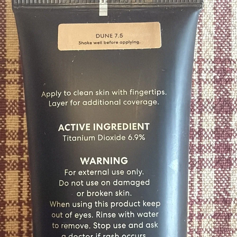 BARE MINERALS ~ COMPLEXION RESCUE TINTED MOISTURIZER ~ # 7.5 DUNE